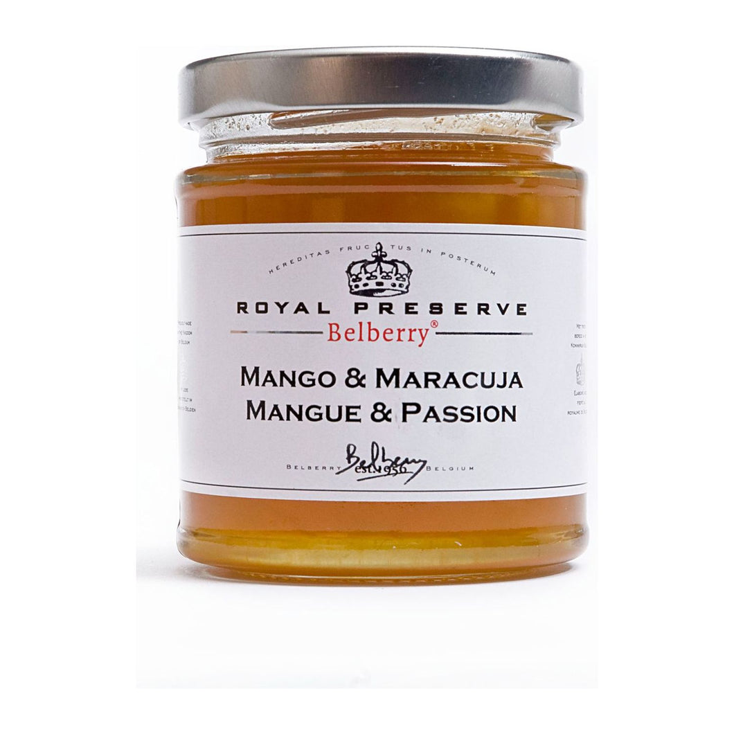 MANGO AND PASSION FRUIT PRESERVE, BELBERRY ROYAL PRESERVES