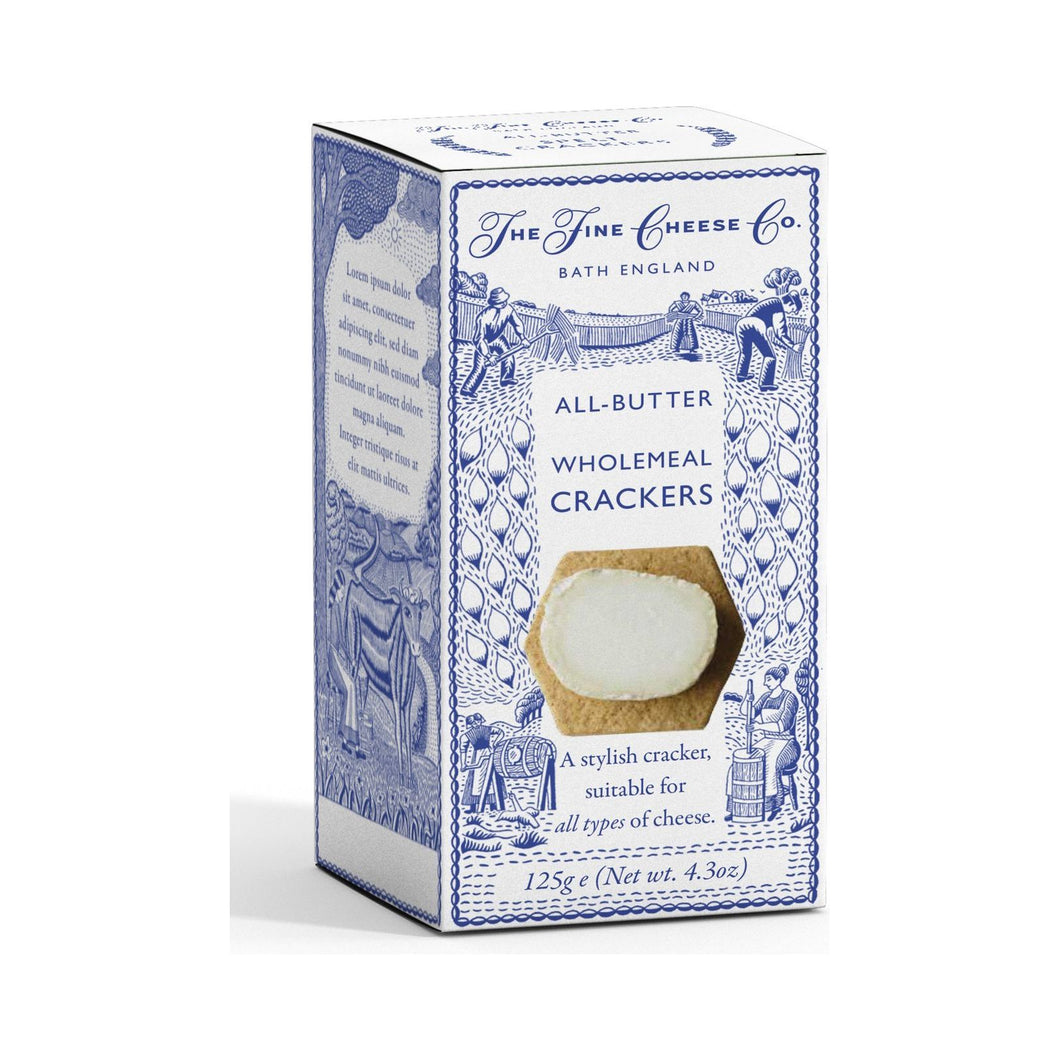 ALL-BUTTER WHOLEMEAL CRACKERS, THE FINE CHEESE CO
