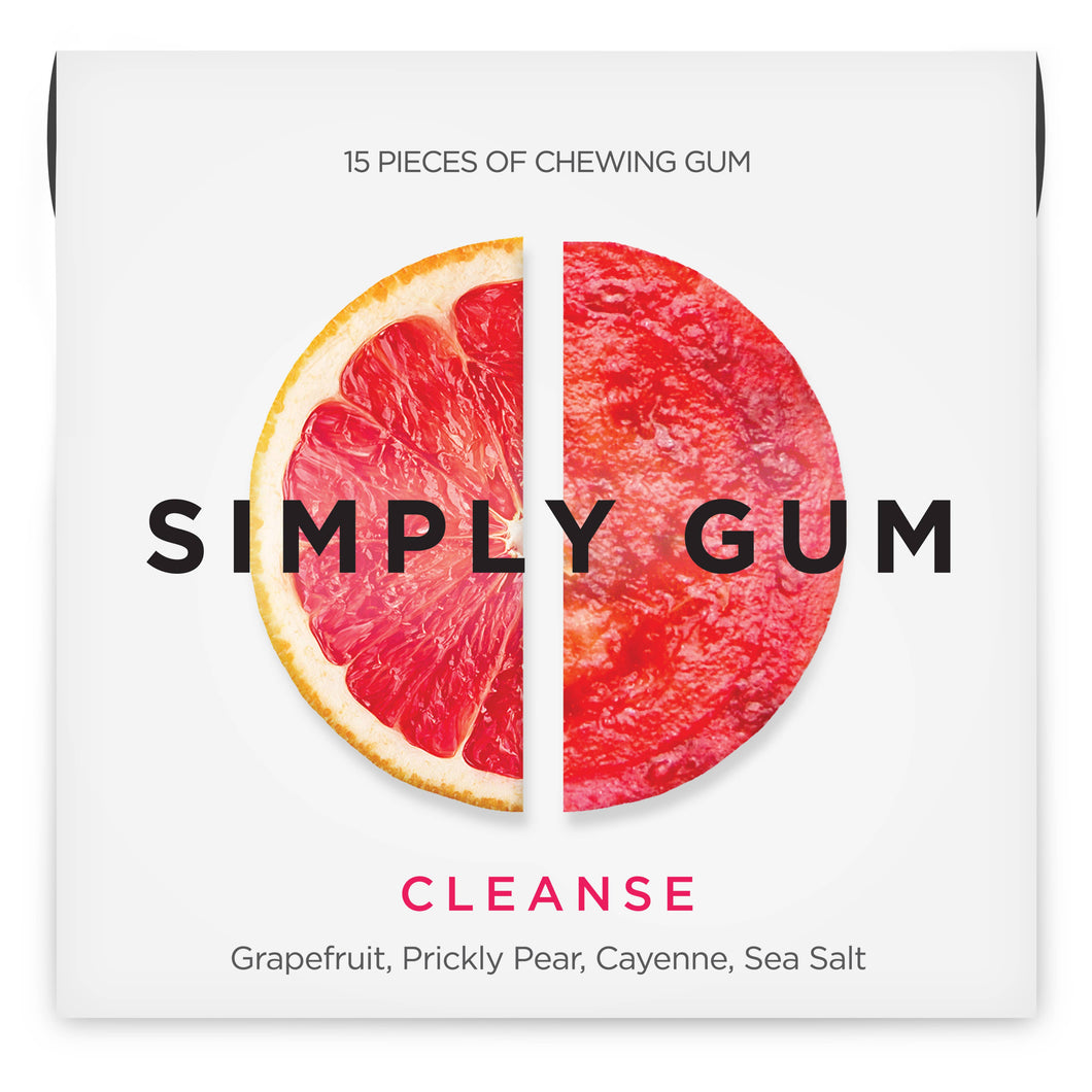 Cleanse Natural Chewing Gum, SIMPLY