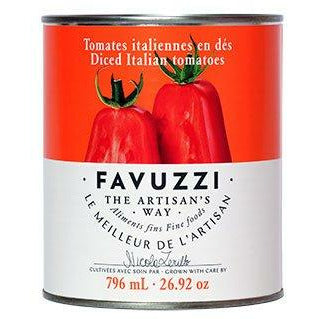 DICED ITALIAN TOMATOES, FAVUZZI
