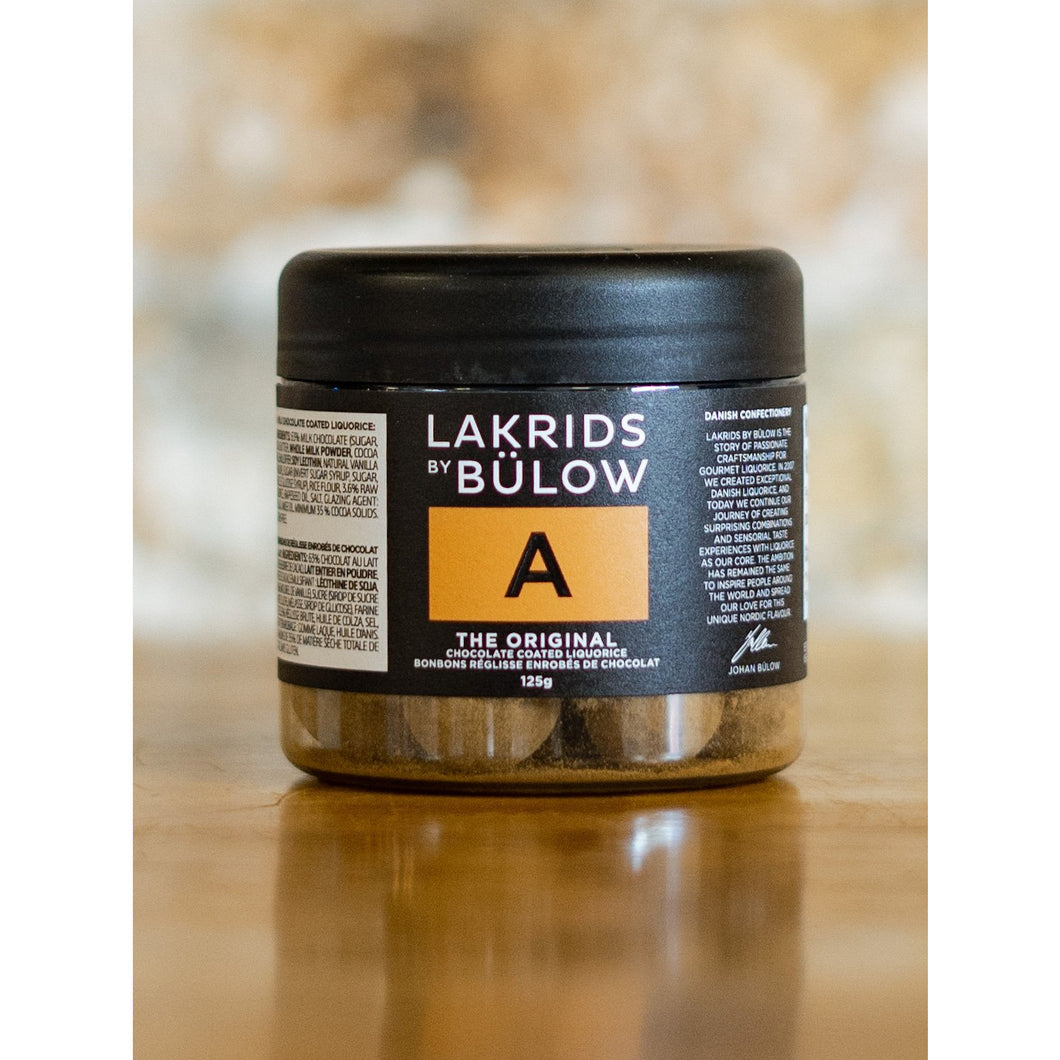 A THE ORIGINAL, SMALL, LAKRIDS BY BULOW