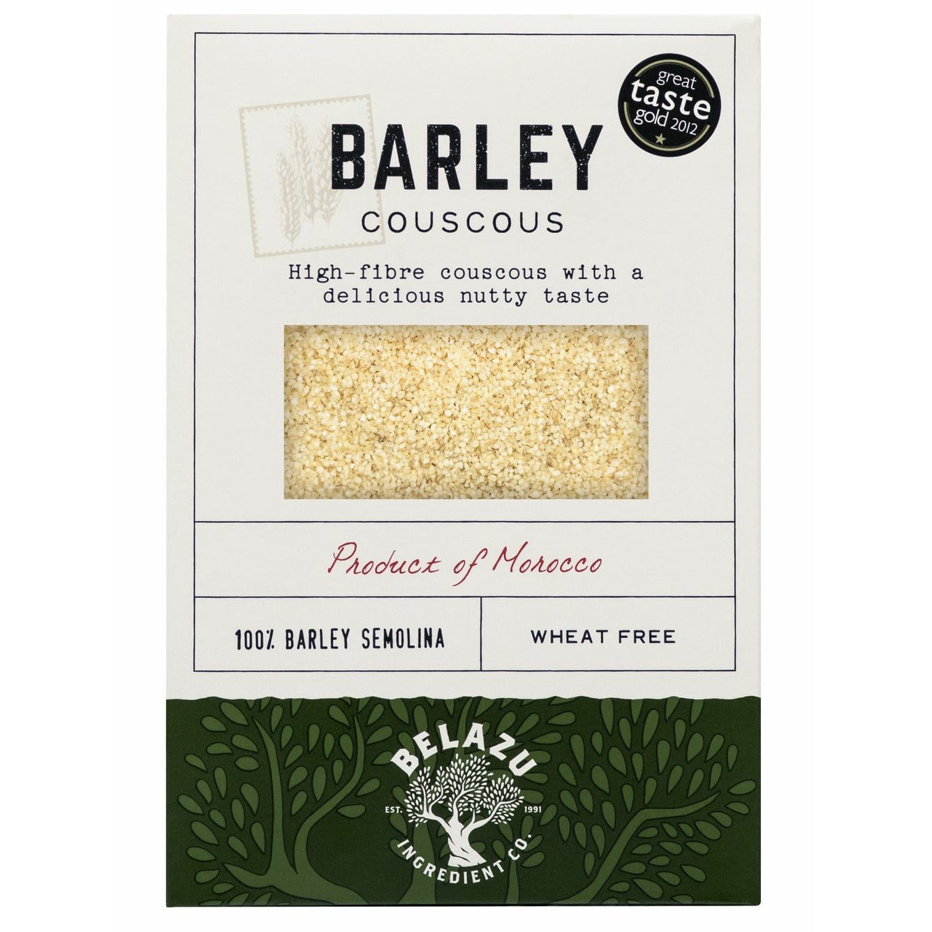 BARLEY COUSCOUS, BELAZU Creeds General Store