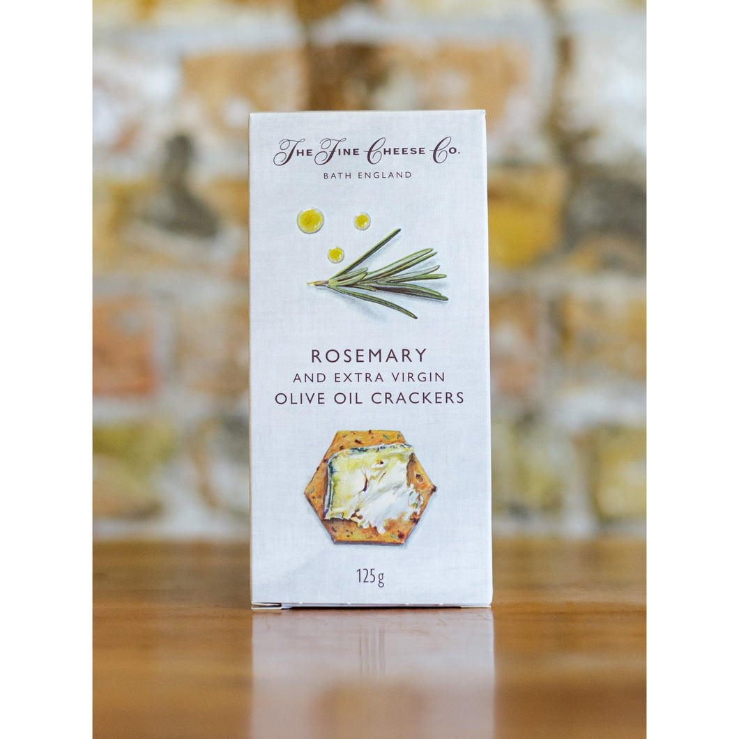ROSEMARY AND EVOO CRACKERS, THE FINE CHEESE CO