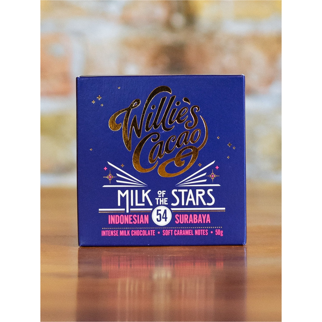 MILK OF THE STARS BAR, WILLIE'S CACAO