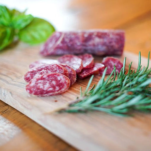 HOT PORK CACCIATORE SALAME (2 PACK), SALUMI TAGLIERE