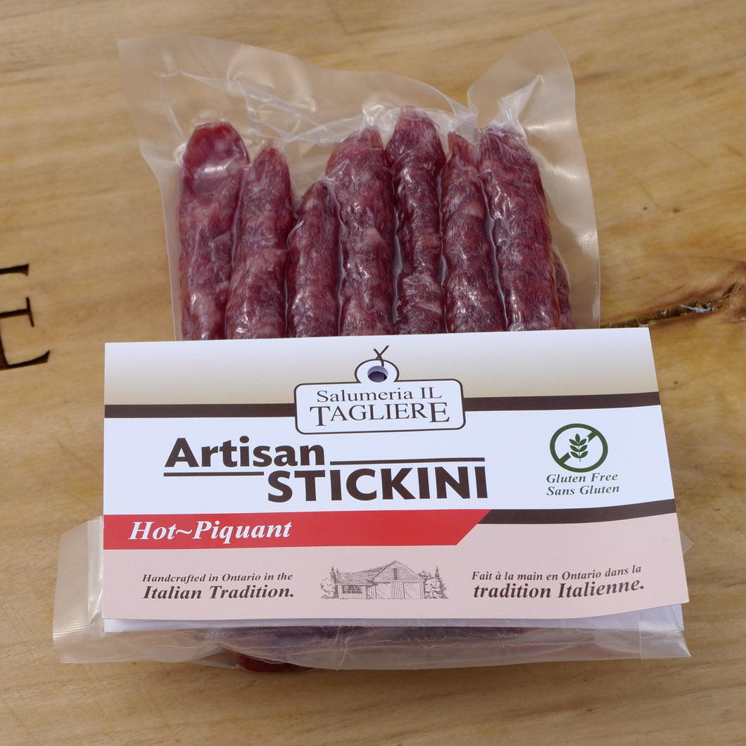 HOT PORK SALAMI STICKINI, SALUMI TAGLIERE