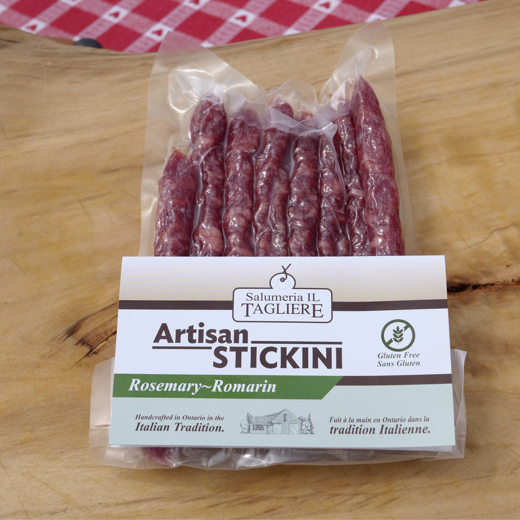 ROSEMARY PORK SALAMI STICKINI, SALUMI TAGLIERE