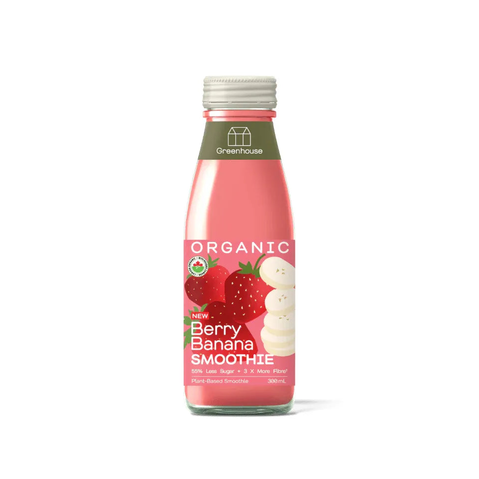 BERRY BANANA SMOOTHIE (300ml), GREENHOUSE