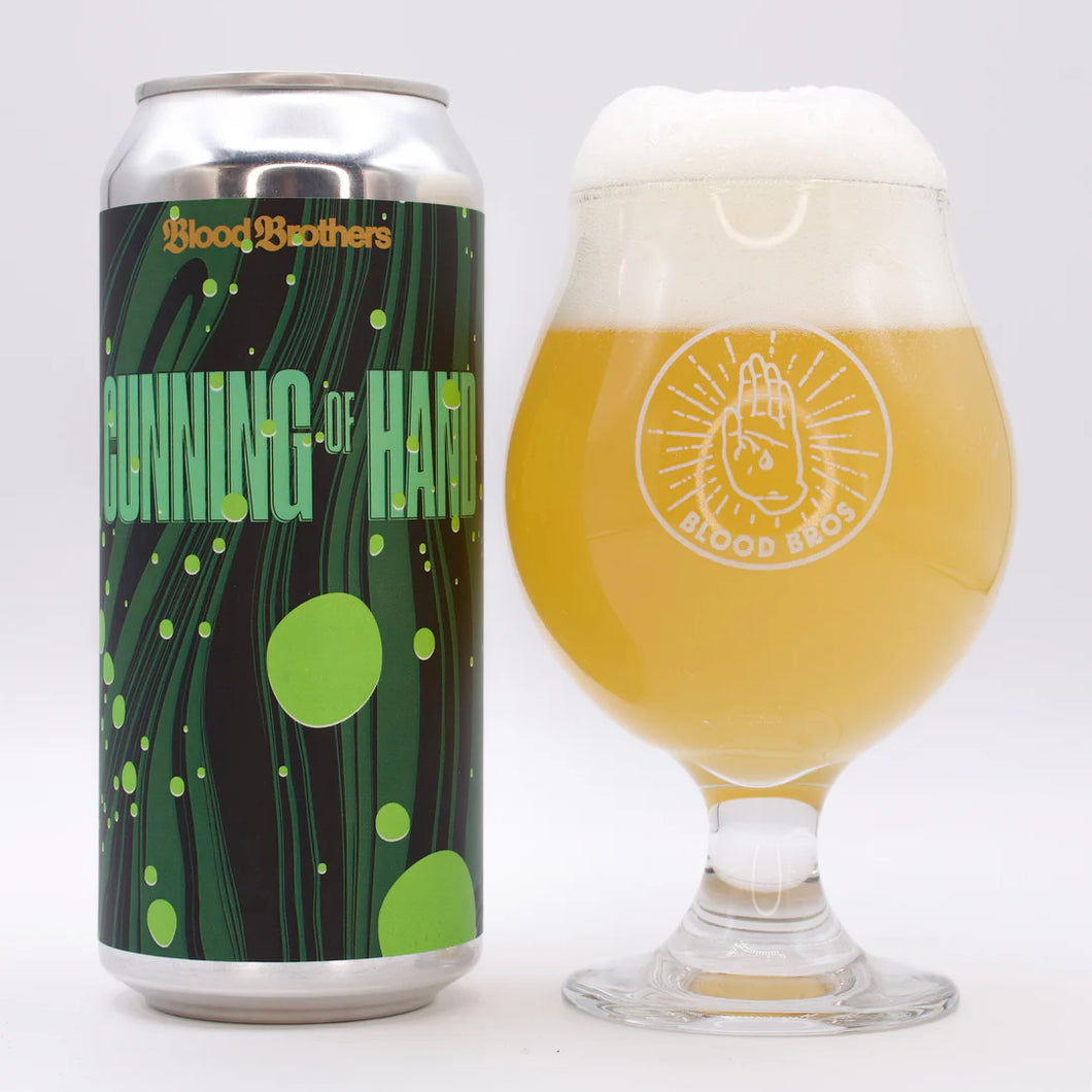 CUNNING OF HAND IPA, BLOOD BROTHERS BREWING CO