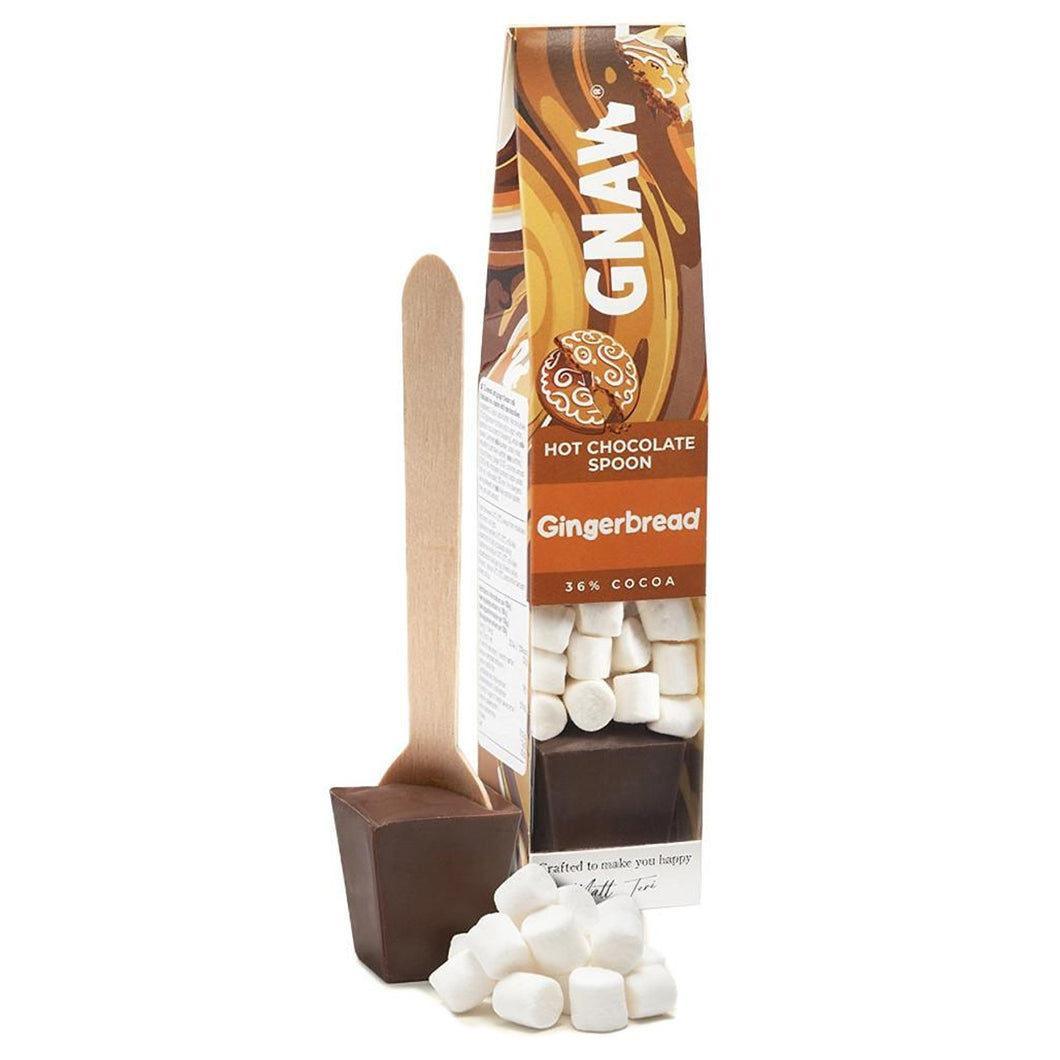 GINGERBREAD MILK CHOCOLATE SPOON, GNAW