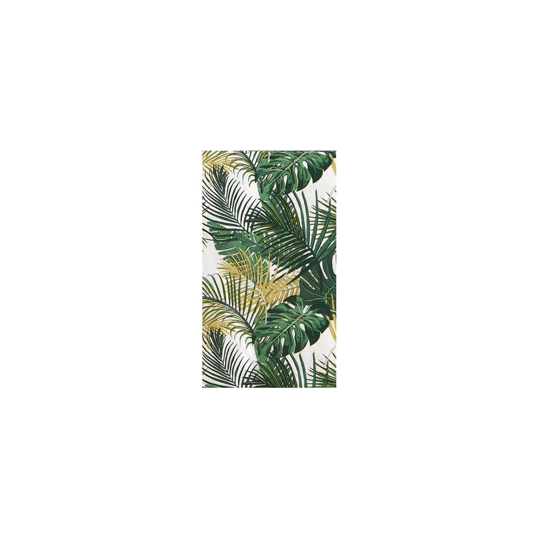 PALM PAPER PRINTED DINNER NAPKIN, PULP