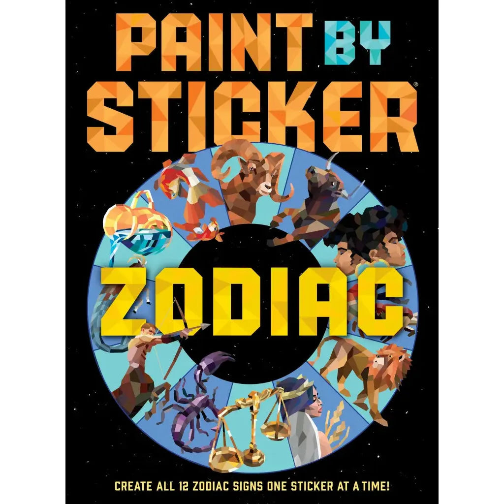 'PAINT BY STICKER: ZODIAC' WORMAN PUBLISHING