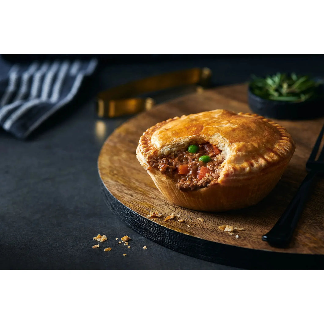 BEEF & VEGGIE PIE (SMALL), SHARMAN'S PROPER