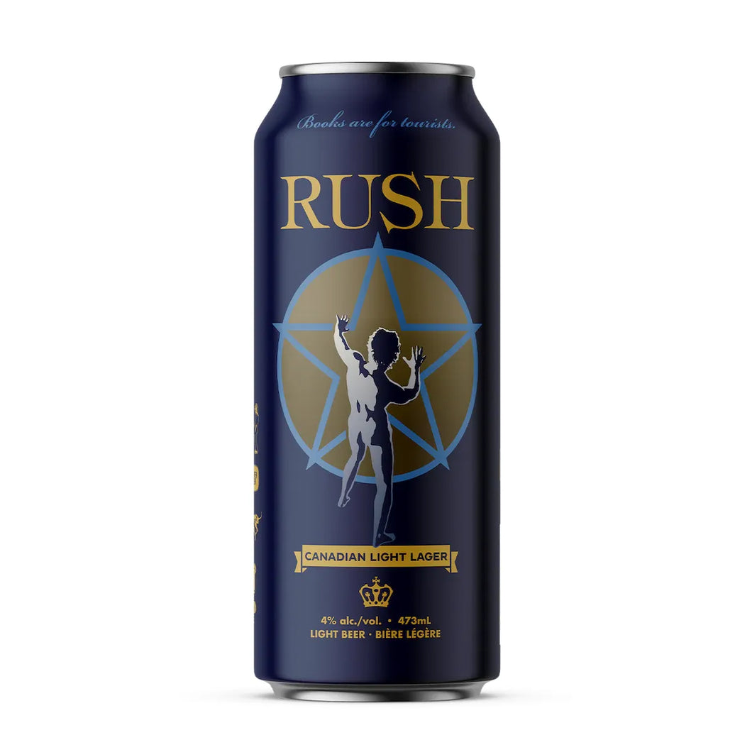 RUSH LIGHT LAGER, HENDERSON BREWING CO
