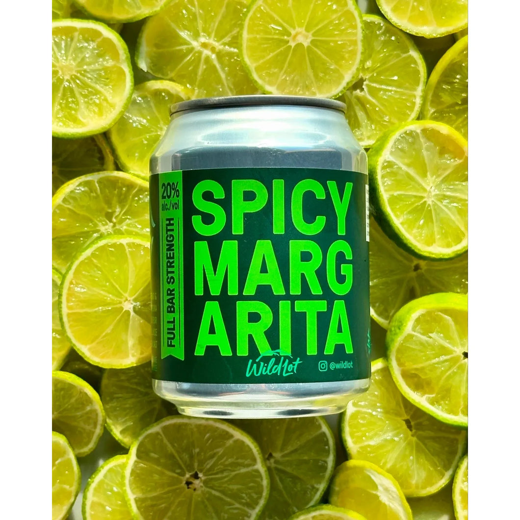 SPICY MARGARITA STUBBY CAN - RTD, WILD LOT