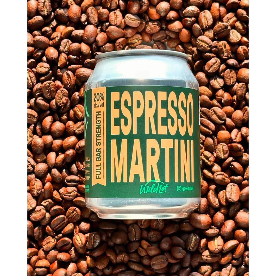 ESPRESSO MARTINI STUBBY CAN - RTD, WILD LOT