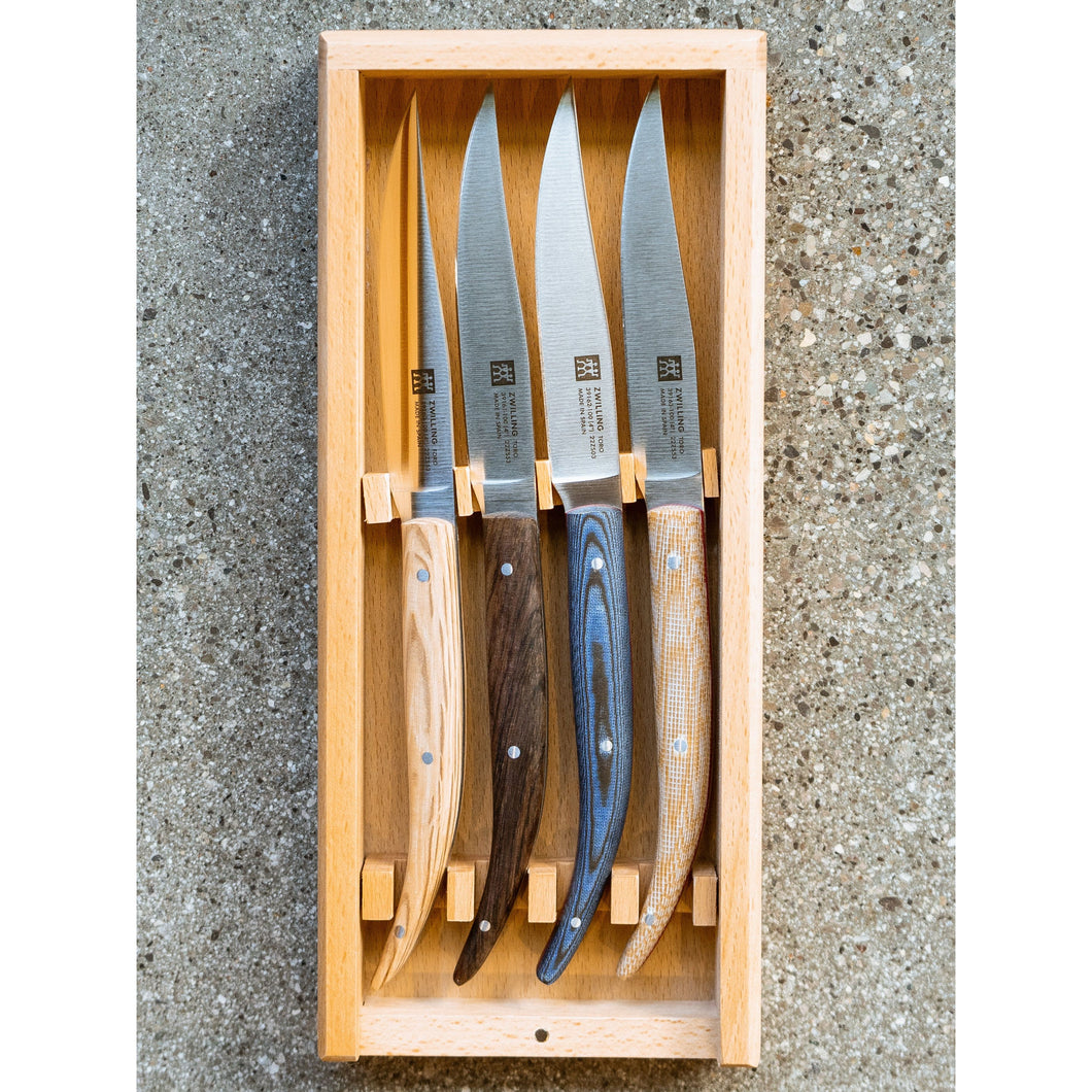 4-PIECE SMALL STEAK KNIFE SET, ZWILLING