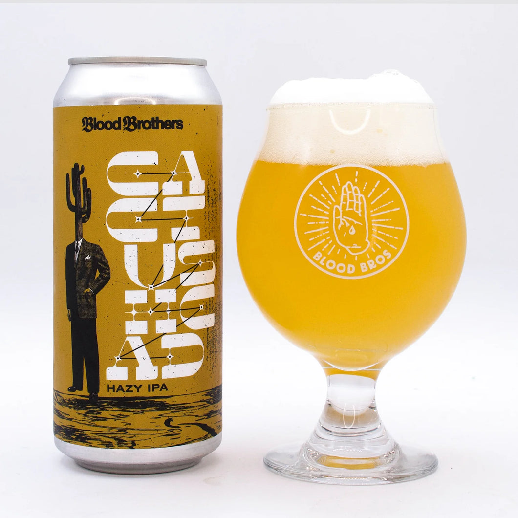 CACTUS HEAD HAZY IPA, BLOOD BROTHERS BREWING CO