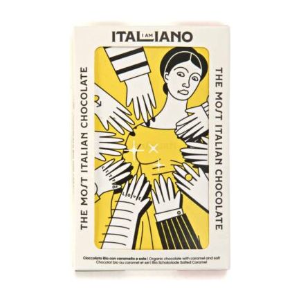 ORGANIC CHOCOLATE WITH SALTED CARAMEL (VERONA), I AM ITALIANO