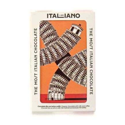 ORGANIC MILK & COFFEE CHOCOLATE (PISA), I AM ITALIANO