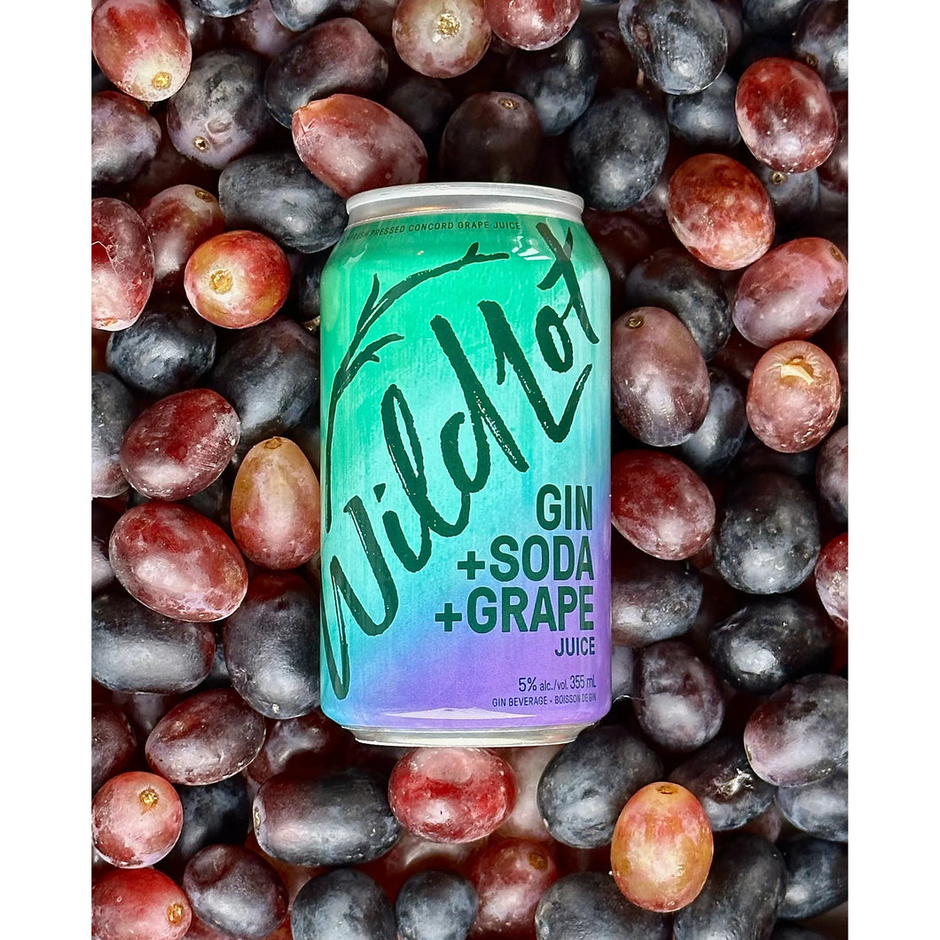 GIN + SODA + GRAPE - RTD, WILD LOT