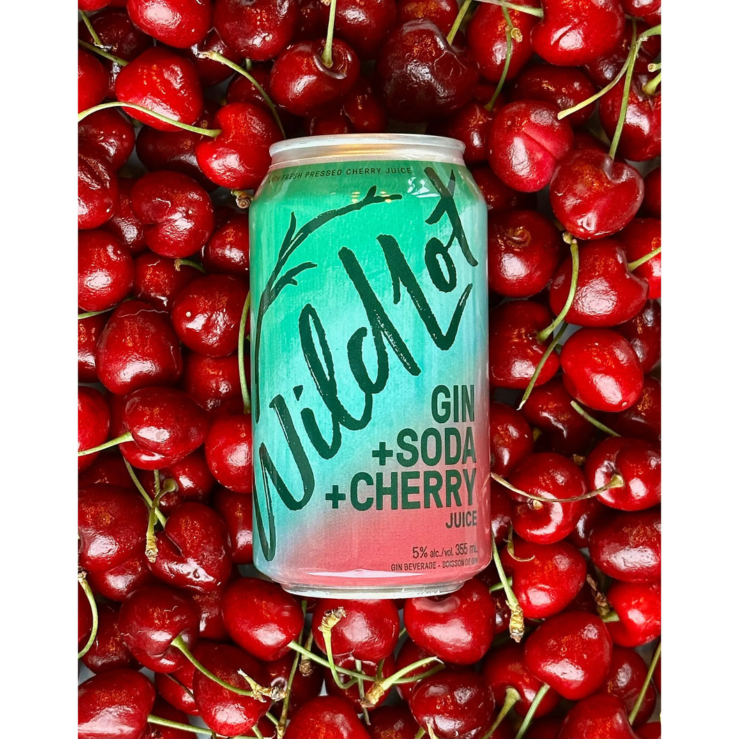 GIN + SODA + CHERRY - RTD, WILD LOT