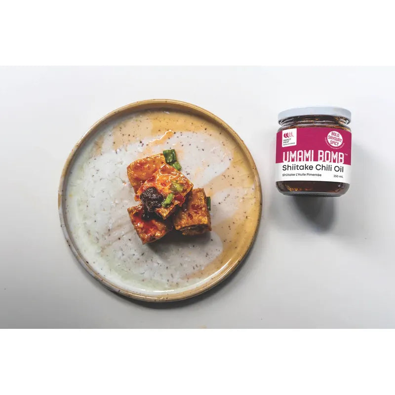 SHITAKE CHILI OIL - SWEET HEAT, UMAMI BOMB