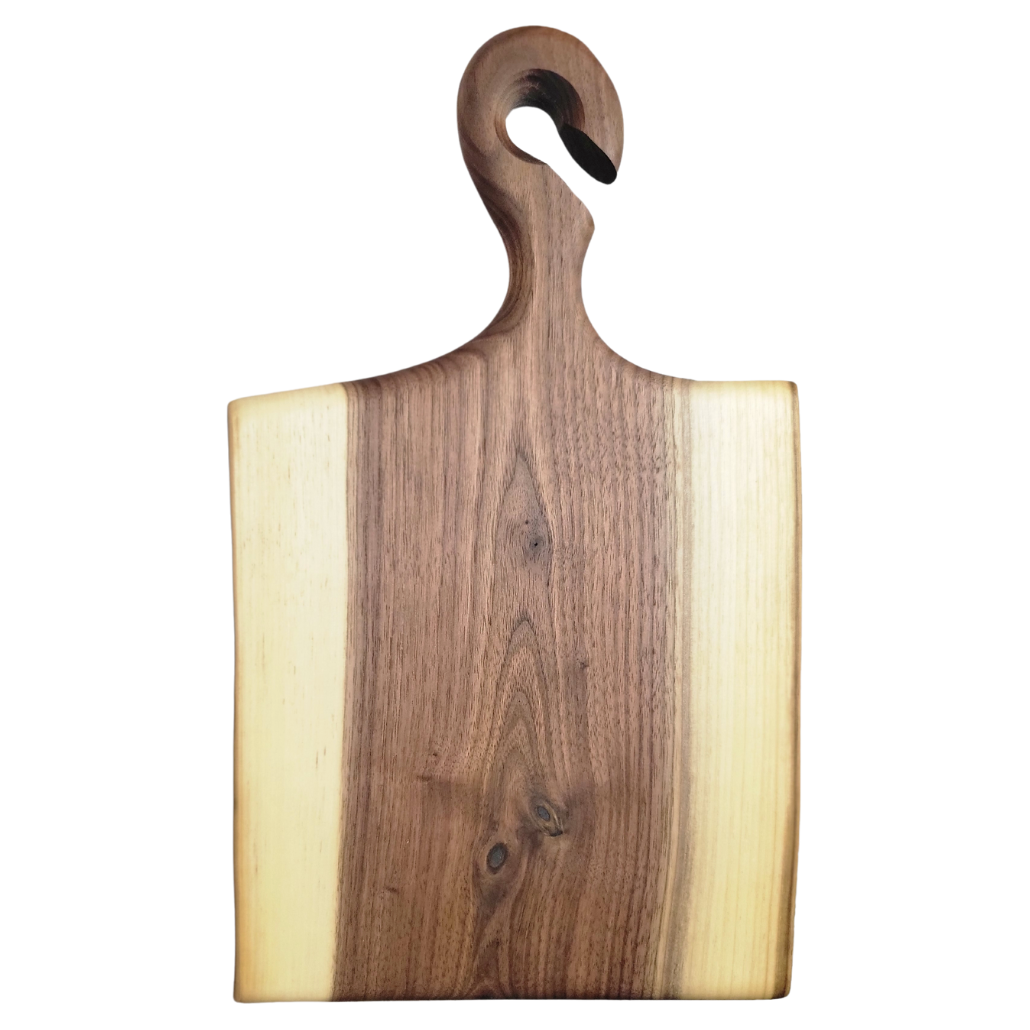 HANDCRAFTED WALNUT MINI CHARCUTERIE BOARD, OFF CUT AND CO