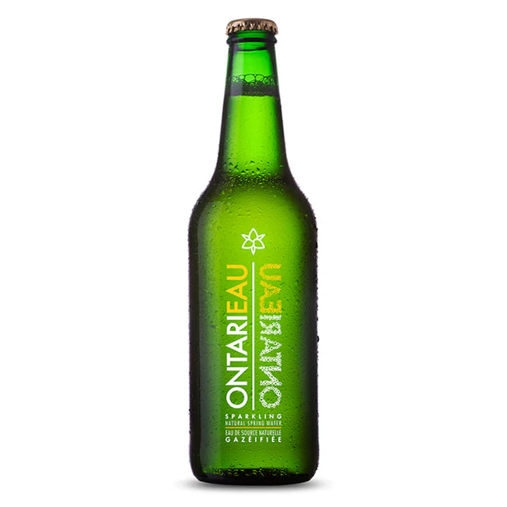 SPARKLING NATURAL SPRING WATER 670ml, ONTARIEAU