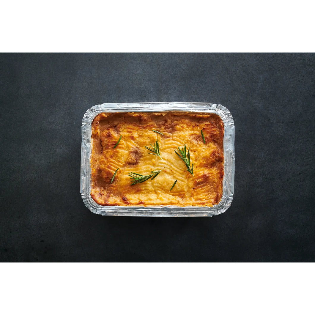 TURKEY DINNER PIE, SHARMAN'S PROPER