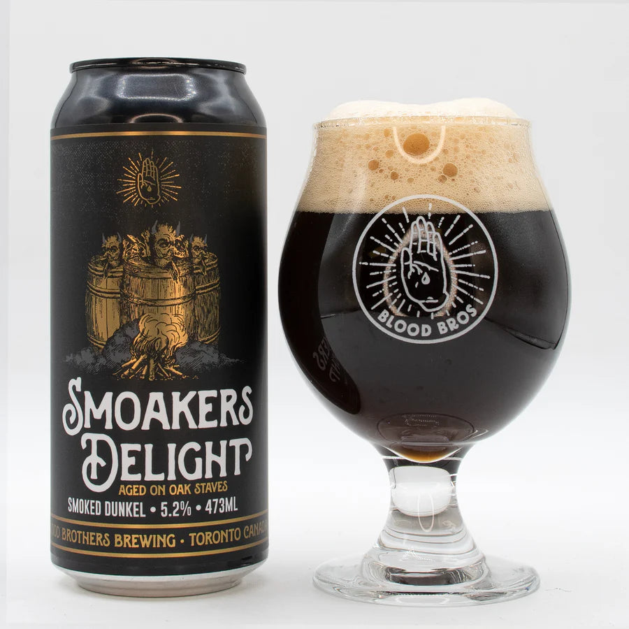 SMOAKERS DELIGHT (473ml), BLOOD BROTHERS BREWING CO
