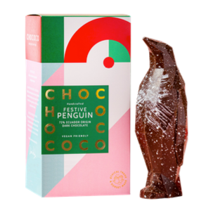 DARK CHOCOLATE PENGUIN - 72% ECUADOR ORIGIN, CHOCOCO