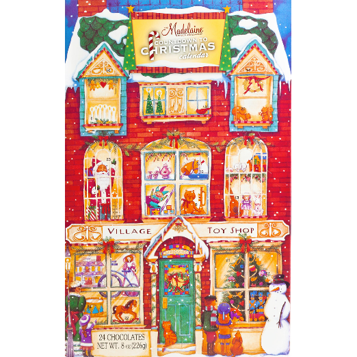 VILLAGE TOY SHOP ADVENT CALENDAR, MADELAINE