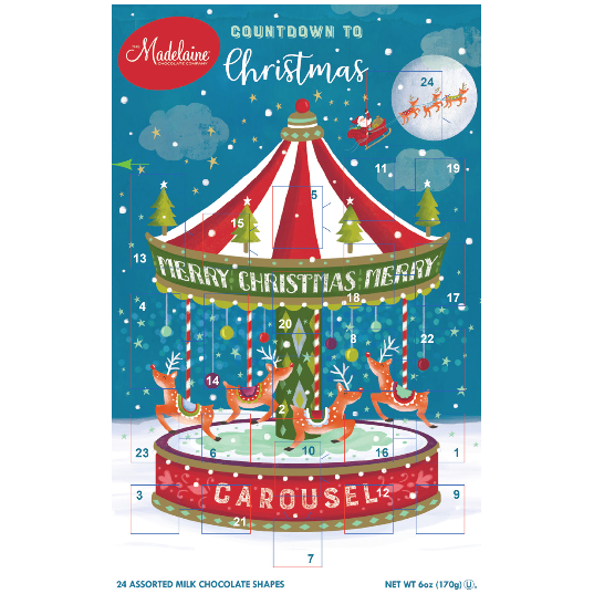 CAROUSEL ADVENT CALENDAR, MADELAINE