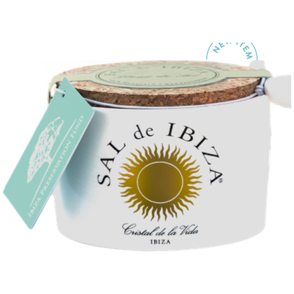 FLEUR DE SEL WITH IBICENCAN HERBS - CERAMIC POT, SAL DE IBIZA