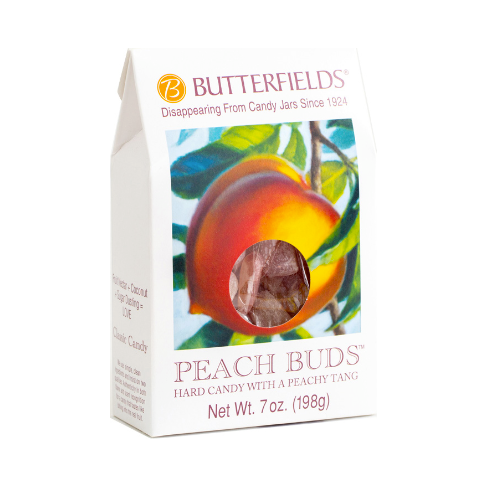 PEACH BUDS, BUTTERFIELDS