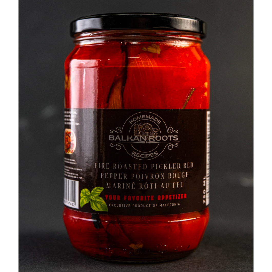 FIRE ROASTED PICKLED RED PEPPER, BALKAN ROOTS