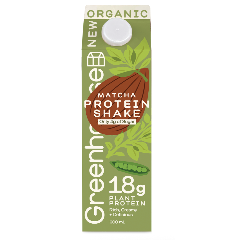 MATCHA PROTEIN SHAKE (900ml), GREENHOUSE