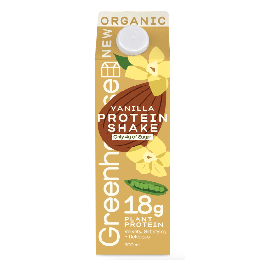 VANILLA ALMOND PROTEIN SHAKE (900ml), GREENHOUSE