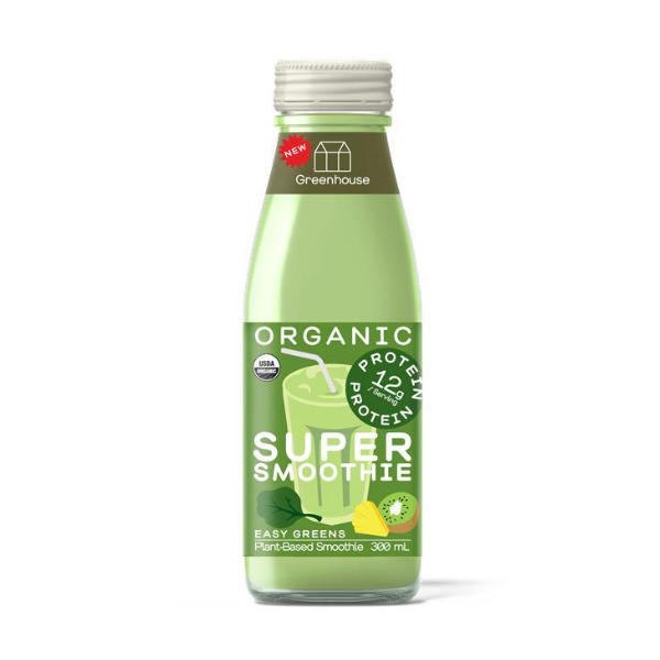 EASY GREENS SUPER SMOOTHIE (300ml), GREENHOUSE