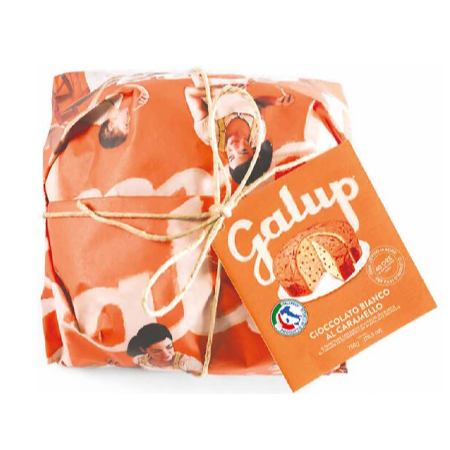 CARAMEL WHITE CHOCOLATE PANETTONE, GALUP