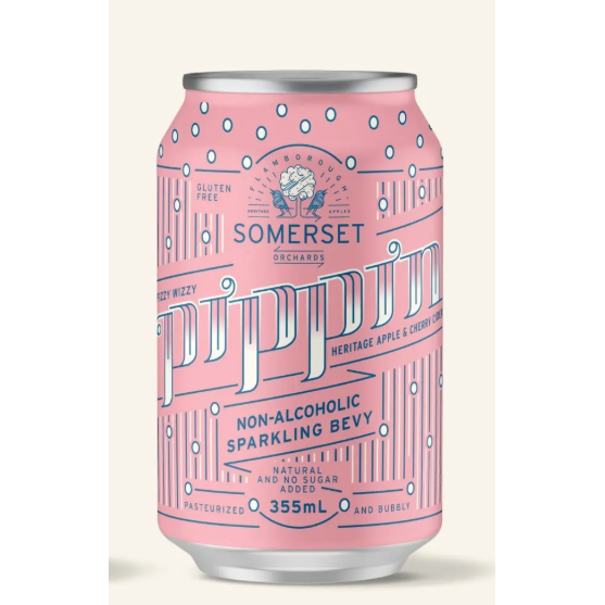 CHERRY PIPPIN - NON ALCOHOLIC SPARKLING CIDER, WEST AVENUE