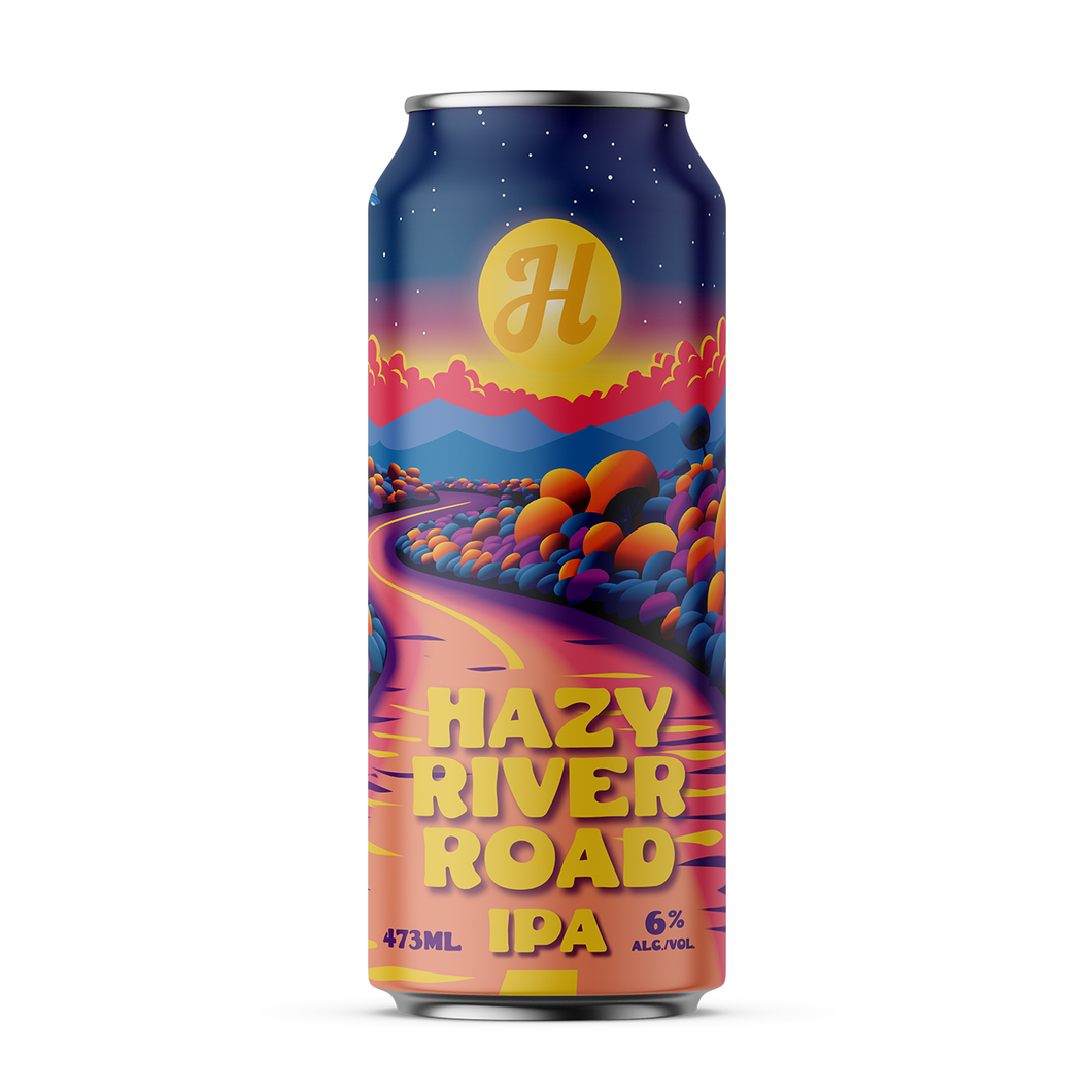 HAZY RIVER ROAD IPA, HENDERSON BREWING CO