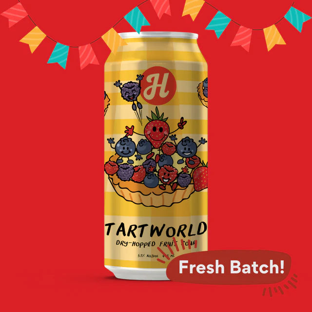 'TART WORLD' DRY HOPPED FRUIT SOUR, HENDERSON BREWING CO