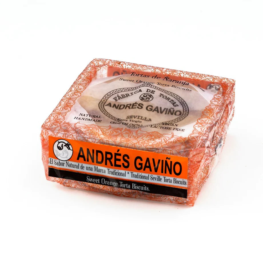 TORTAS SWEET ORANGE & OLIVE OIL BISCUITS, ANDRES GAVINO
