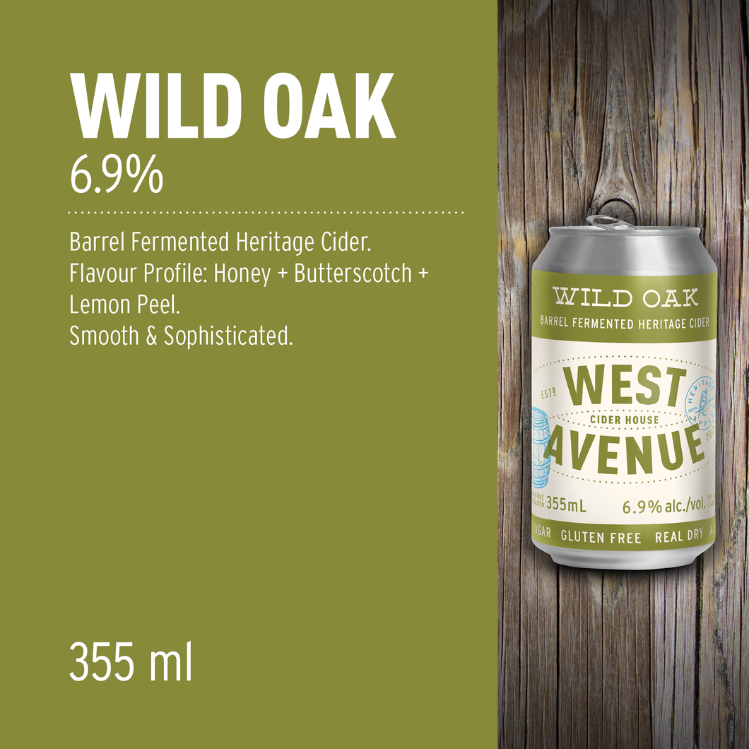 WILD OAK CIDER, WEST AVENUE