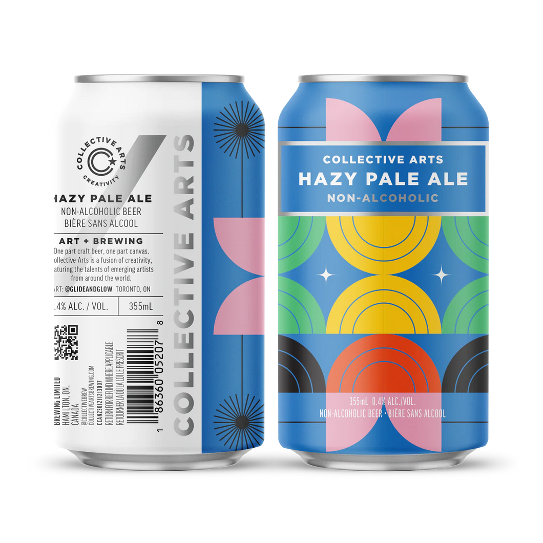 NON ALCOHOLIC HAZY PALE ALE, COLLECTIVE ARTS