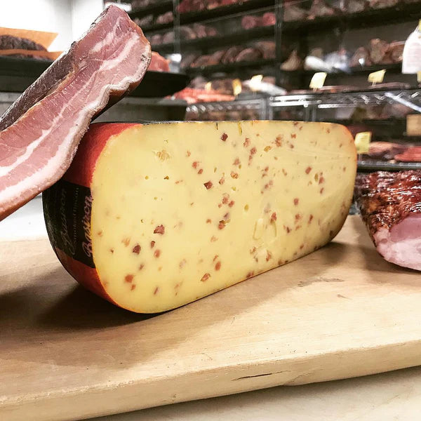 GOUDA WITH SMOKED BACON, CHEESE BOUTIQUE