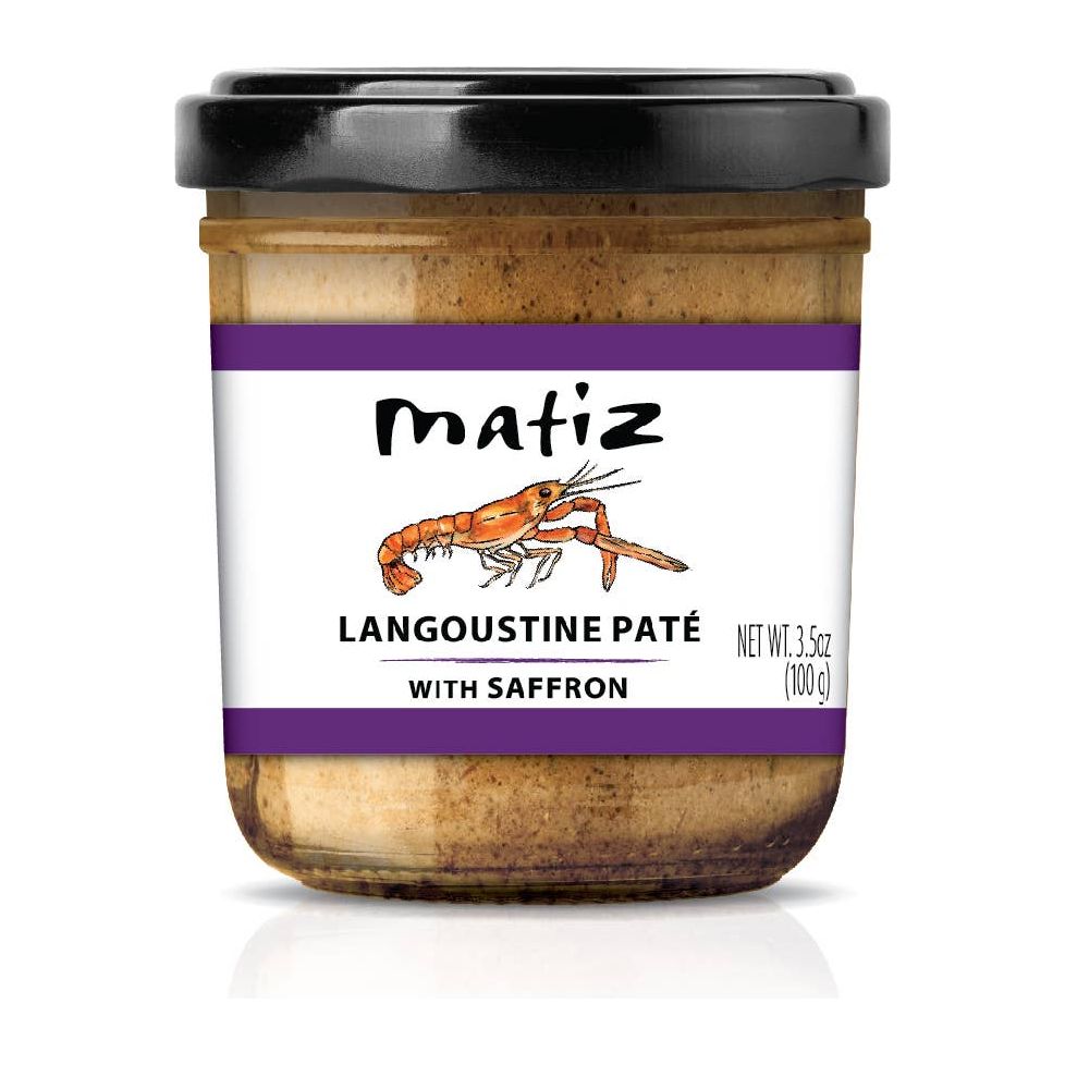 LANGOUSTINE PATE WITH SAFFRON 3.5oz, MATIZ