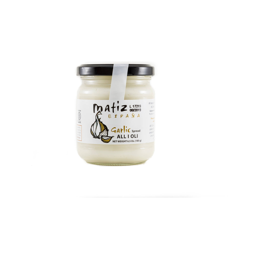 GARLIC SPREAD ALLIOLI 6.5oz, MATIZ